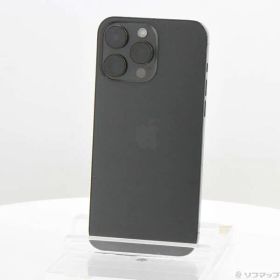 ソフマップ 〔中古品〕 iPhone15 Pro Max 256GB ブラックチタニウム MU6P3J／A SIMフリー【247】