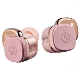 オーディオテクニカ ATH-SQ1TW2NC PK 完全ワイヤレスイヤホン ピンク Bluetooth ノイズキャンセリング機能搭載 外音取り込み テレワーク