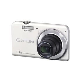 CASIO デジタルカメラ EXILIM EXZS26WE 1610万画素 光学6倍ズーム 広角26mm EX-ZS26WE ホワイト