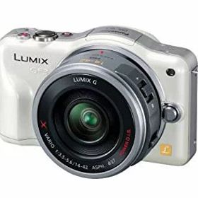 【中古】【非常に良い】パナソニック ミラーレス一眼カメラ LUMIX GF3 電動ズームキット シェルホワイト DMC-GF3X-W