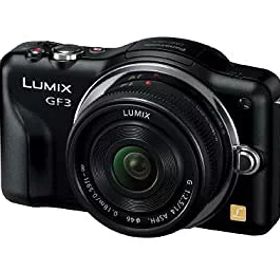 【中古】 パナソニック ミラーレス一眼カメラ LUMIX GF3 レンズキット エスプリブラック DMC-GF3C-K