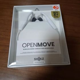 Shokz OPENMOVE 骨伝導イヤホン ホワイト 本体
