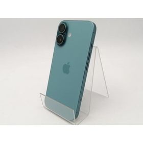 【中古】Apple 国内版 【SIMフリー】 iPhone 16 128GB ティール MYDV3J/A【ECセンター】保証期間１ヶ月【ランクB】