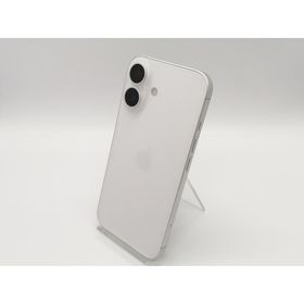 【中古】Apple 国内版 【SIMフリー】 iPhone 16 128GB ホワイト MYDR3J/A【小倉駅前】保証期間１ヶ月【ランクC】