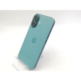 【中古】Apple 国内版 【SIMフリー】 iPhone 16 256GB ティール MYE13J/A【大宮東口】保証期間１ヶ月【ランクB】