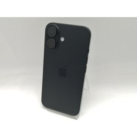 【中古】Apple 国内版 【SIMフリー】 iPhone 16 128GB ブラック MYDQ3J/A【吉祥寺】保証期間１ヶ月【ランクB】