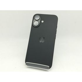 【中古】Apple SoftBank 【SIMフリー】 iPhone 16 128GB ブラック MYDQ3J/A【町田】保証期間１ヶ月【ランクB】