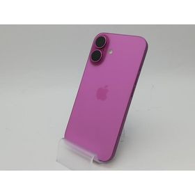 【中古】Apple docomo 【SIMフリー】 iPhone 16 128GB ピンク MYDT3J/A【府中ル・シーニュ】保証期間１ヶ月【ランクB】