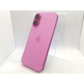 【中古】Apple 国内版 【SIMフリー】 iPhone 16 128GB ピンク MYDT3J/A【高崎モントレー】保証期間１ヶ月【ランクB】