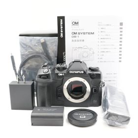 シャッター数14266枚 OLYMPUS OM SYSTEM OM-1 ボディ ブラック ミラーレス一眼カメラ オリンパス