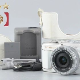 【中古】OLYMPUS オリンパス PEN E-PL10 14-42mm EZ レンズキット ホワイト