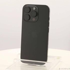 〔中古〕Apple(アップル) iPhone16 Pro 128GB ブラックチタニウム NYMV3J／A SIMフリー〔269-ud〕