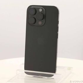 〔中古〕Apple(アップル) iPhone16 Pro 128GB ブラックチタニウム MYMV3J／A SIMフリー〔269-ud〕