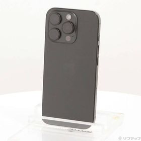 〔中古〕Apple(アップル) iPhone16 Pro 512GB ブラックチタニウム MYN43J／A SIMフリー〔377-ud〕