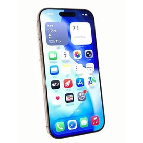 中古 Apple iPhone16 Pro 256GB デザートチタニウム MYN23J／A SIMフリー