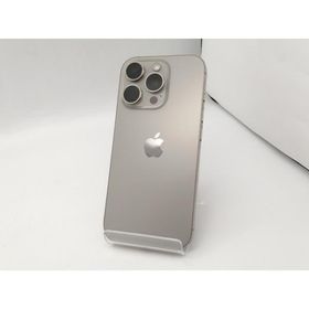 【中古】Apple SoftBank 【SIMフリー】 iPhone 16 Pro 1TB ナチュラルチタニウム MYNC3J/A【広島本通】保証期間１ヶ月【ランクB】