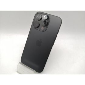 【中古】Apple 国内版 【SIMフリー】 iPhone 16 Pro 1TB ブラックチタニウム MYN83J/A【OSU301】保証期間１ヶ月【ランクC】