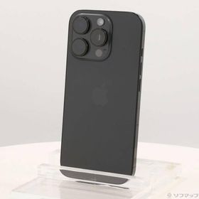 〔中古〕Apple(アップル) iPhone16 Pro 1TB ブラックチタニウム MYN83J／A SIMフリー〔276-ud〕