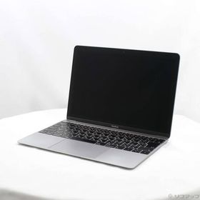 〔中古〕Apple(アップル) MacBook 12-inch Mid-2017 MNYF2J／A Core_m3 1.2GHz 8GB SSD256GB スペースグレイ 〔10.15 Catalina〕〔349-ud〕