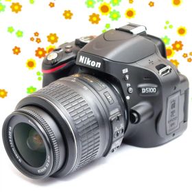 ニコン Nikon D5100☆スマホに送れる！☆人気一眼レフ☆自撮り！