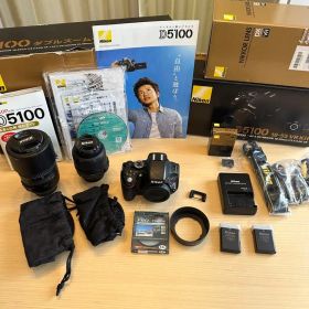 Nikon D5100 ダブルズームキット おまけ付き