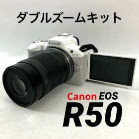 Canon キャノン EOS R50 ダブルズームキット デジタル一眼レフカメラ