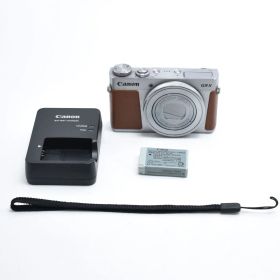 B#12186 Canon デジタルカメラ PowerShot G9 X(シルバー) 光学3.0倍ズーム 1.0型センサー PSG9X(SL)