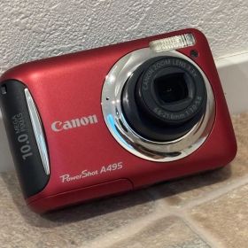 【極美品】Canon PowerShot A495 レッド