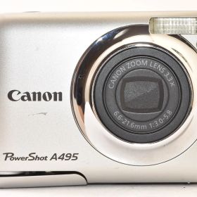 Canon キャノン PowerShot A495 シルバー コンパクトデジタルカメラ J2512005