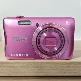 【動作確認済】液晶黒線 映像◎ COOLPIX S3700 ピンク