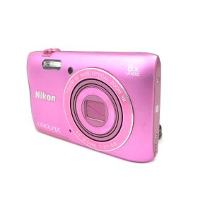 【動作確認済】Nikon COOLPIX S3700 ピンク コンデジ カメラ