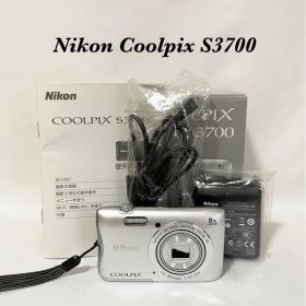【完動品】Nikon Coolpix S3700 デジタルカメラ 動作確認済み