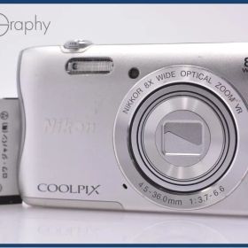 難あり ニコン Nikon COOLPIX S3700 8x バッテリー付属 同梱無料 #am7426