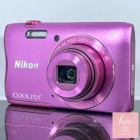 Nikon COOLPIX S3700 ピンク 2005万画素 光学8倍ズーム 広角25mm Wi-Fi NFC ベストフェイスモード コンパクトデジタルカメラ ニコン クールピクス