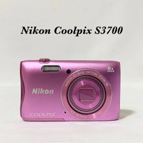 【完動品】Nikon Coolpix S3700 デジタルカメラ 動作確認済み