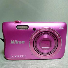 Nikon COOLPIX S3700 ピンク 8倍光学ズーム