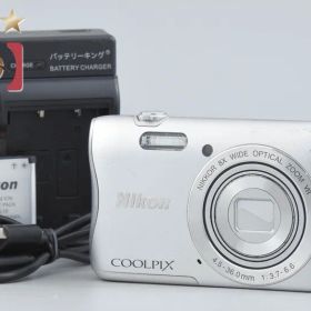 【中古】Nikon ニコン COOLPIX S3700 シルバー コンパクトデジタルカメラ