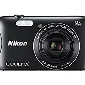 Nikon デジタルカメラ COOLPIX S3700 ブラック 光学8倍ズーム 2005万画素 S3700BK