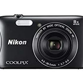 【中古】【非常に良い】Nikon デジタルカメラ COOLPIX S3700 ブラック 光学8倍ズーム 2005万画素 S3700BK qqffhab
