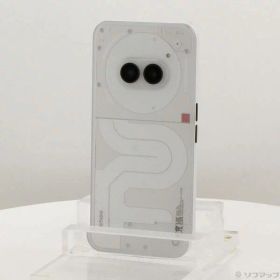 【中古】Nothing（ナッシング） Nothing Phone (2a) 128GB ミルク A10400066 SIMフリー 【262-ud】