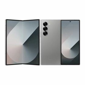 【中古】【安心保証】 Galaxy Z Fold6 SCG28[512GB] au シルバーシャドウ