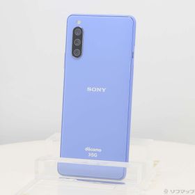 (中古)SONY Xperia 10 III 128GB ブルー SO-52B docomoロック解除SIMフリー(305-ud)