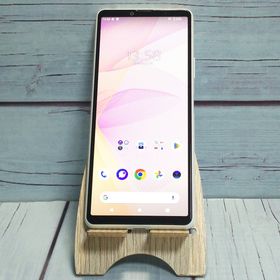 【美品・送料無料】au Xperia 10 ？ SOG04 ホワイト SONY 本体 白ロム SIMロック解除済み SIMフリー A269312