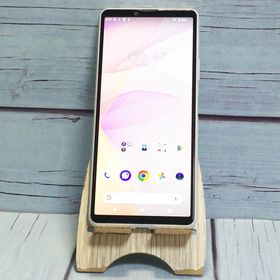 【美品・送料無料】au Xperia 10 ？ SOG04 ホワイト SONY 本体 白ロム SIMロック解除済み SIMフリー A200029