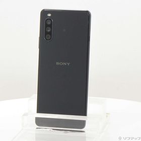(中古)SONY Xperia 10 III 128GB ブラック A102SO Y!mobile(258-ud)