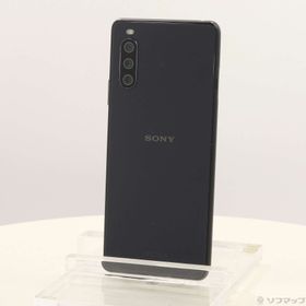 (中古)SONY Xperia 10 III 128GB ブラック A102SO Y!mobile(198-ud)