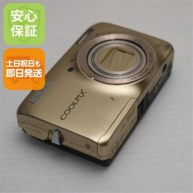 良品中古 COOLPIX S6300 エレガントゴールド 即日発送 デジカメ Nikon デジタルカメラ 本体 土日祝発送OK 06000