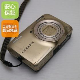 良品中古 COOLPIX S6300 エレガントゴールド 即日発送 デジカメ Nikon デジタルカメラ 本体 土日祝発送OK 00000