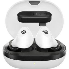 中古・動作品 SteelSeries ゲーミングワイヤレスイヤホン Arctis GameBuds ワイヤレス ゲーミングイヤホン ホワイト
