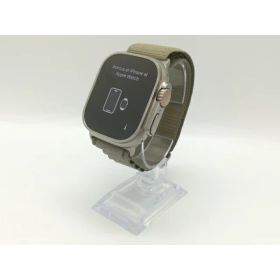 【中古】Apple Apple Watch Ultra2 49mm Cellular チタニウムケース/オリーブアルパインループ(M) MREY3J/A【福岡天神】保証期間1ヶ月【ランクB】